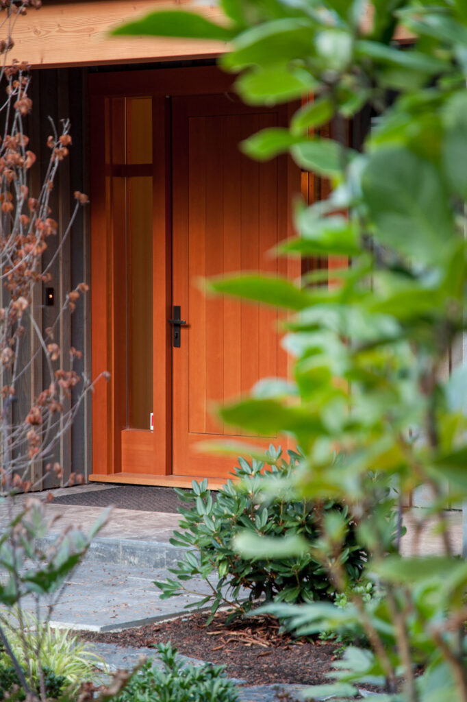 Front entry door design