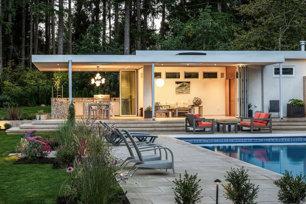 A custom pool house design for your enjoyment