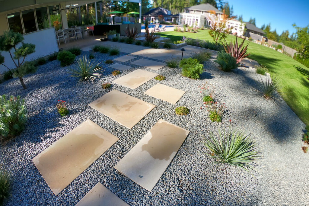 Exterior patio landscape design ideas